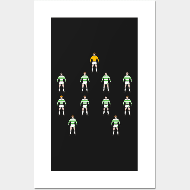 The Lisbon Lions Team Wall Art by TeesForTims